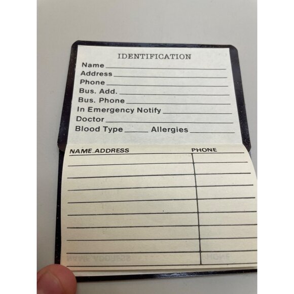 Massachusetts Rifle Association 1875 Metal Address Card Holder With Inserts - Picture 7 of 7